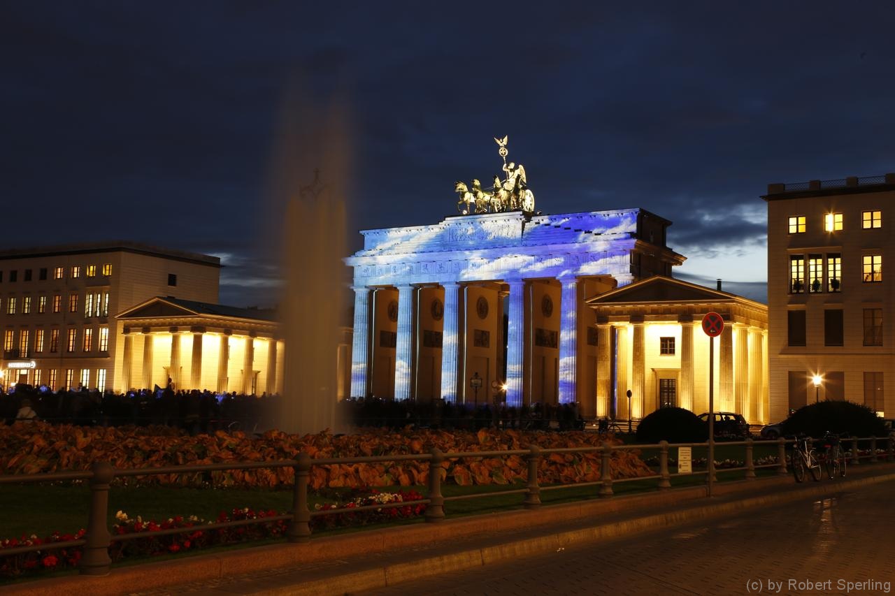 Brandenburger Tor beim Festival of Lights 2013